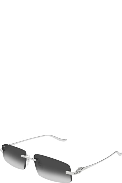 Eyewear for Women Cartier Eyewear Ct 0505 - Silver Sunglasses