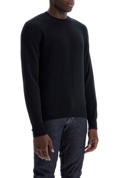 Tom Ford Sweaters for Men Tom Ford Crewneck Wool And Cashmere Pul