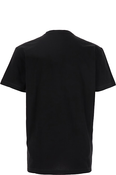 Dsquared2 Topwear for Men Dsquared2 Crewneck T-shirt With Logo Print On The Front