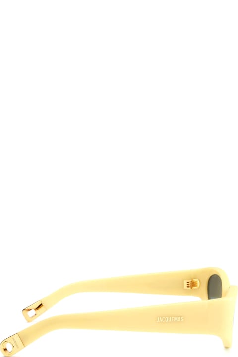 Accessories for Women Jacquemus Ovalo - Yellow Sunglasses