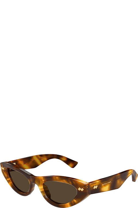 Bottega Veneta Eyewear Eyewear for Women Bottega Veneta Eyewear Bv1350s-002 - Havana Sunglasses