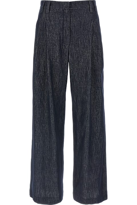 Brunello Cucinelli Jeans for Women Brunello Cucinelli Wide Leg Jeans