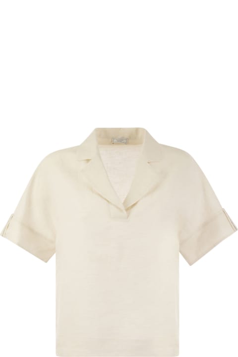 ウィメンズ Pesericoのトップス Peserico Pure Linen Shirt