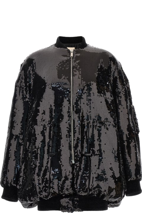 Alexandre Vauthier Coats & Jackets for Women Alexandre Vauthier Sequin Bomber Jacket