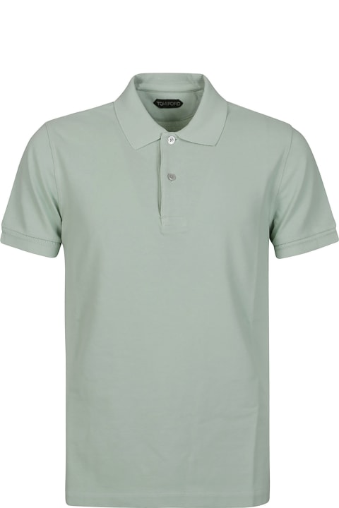 メンズ新着アイテム Tom Ford Tennis Piquet Short Sleeve Polo Shirt