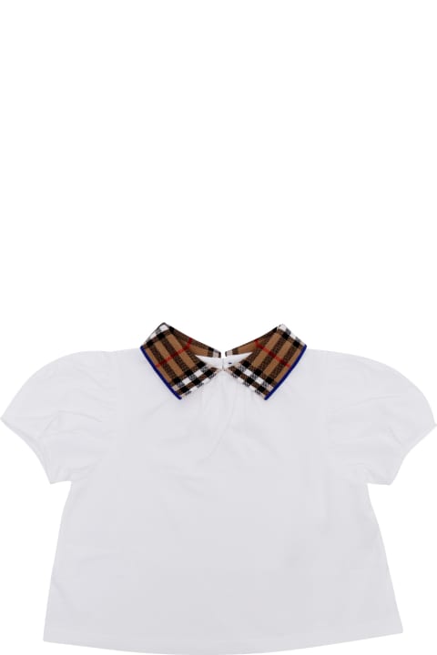 T-Shirts & Polo Shirts for Girls Burberry White T-shirt