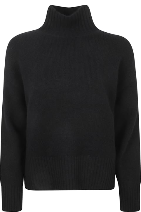 Ribbed Neck Sweater
