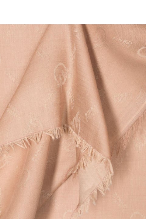 Pinko Scarves & Wraps for Women Pinko Logo Monogrammed Scarf