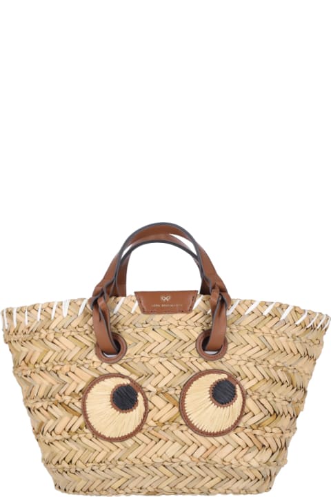 ウィメンズ Anya Hindmarchのトートバッグ Anya Hindmarch 'eyes' Small Tote Bag
