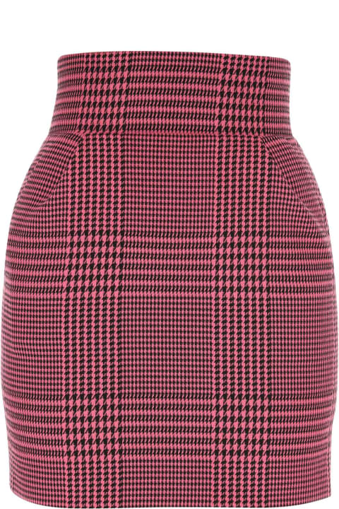 ウィメンズ Alexandre Vauthierのスカート Alexandre Vauthier Embroidered Polyester Blend Mini Skirt
