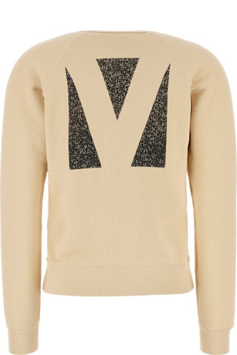 Homeware Valentino Garavani Cream Cotton Sweatshirt
