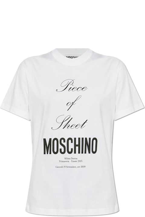 インテリア Moschino Moschino T-shirt With Print