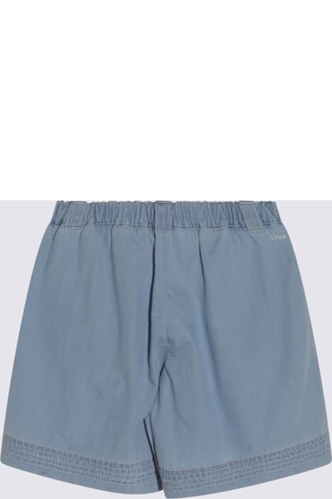 Bottoms for Girls Chloé Grey Cotton Shorts