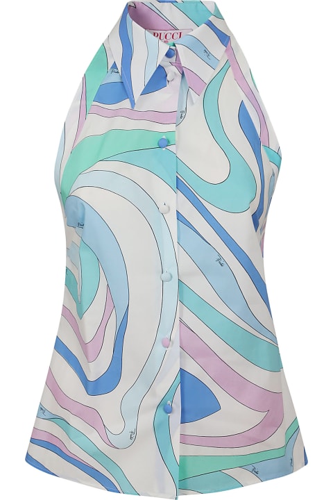 Pucci Topwear for Women Pucci S.less Shirt - Cotton Popeline