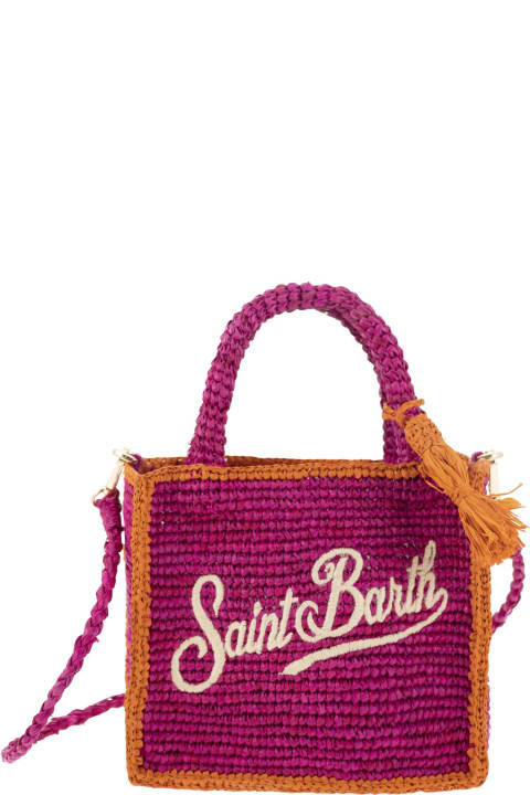 MC2 Saint Barth for Women MC2 Saint Barth Vanity - Mini Raffia Bag With Embroidery