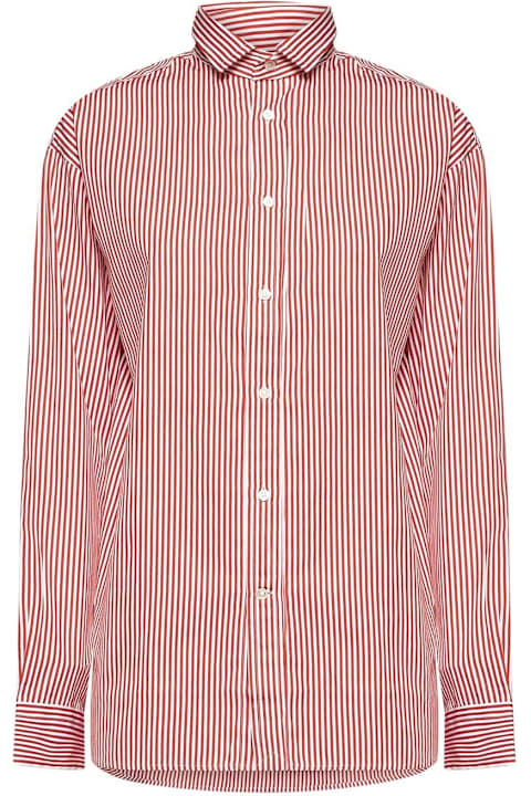 أدوات منزلية Ralph Lauren Relaxed Fit Pinstriped Shirt