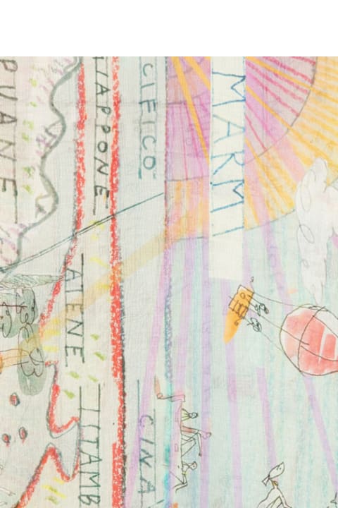 Faliero Sarti for Men Faliero Sarti Forte Dei Marmi Silk Blend Stole