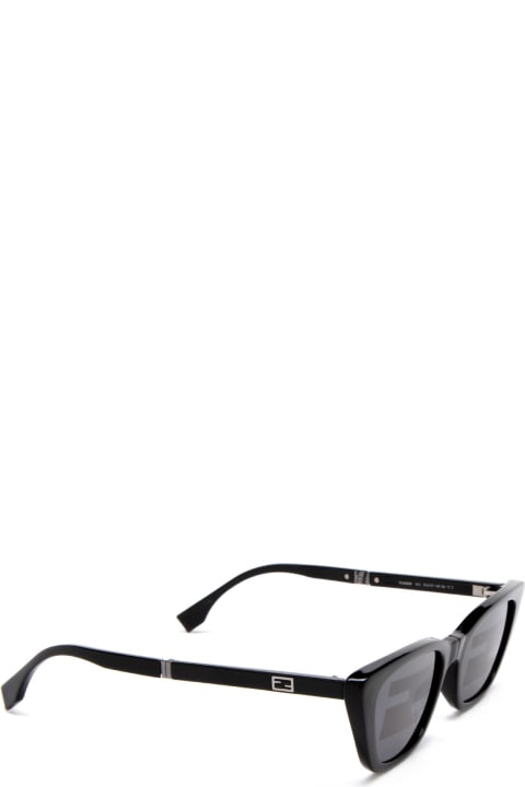 Fendi Eyewear Eyewear for Women Fendi Eyewear Fe40089i Black Sunglasses
