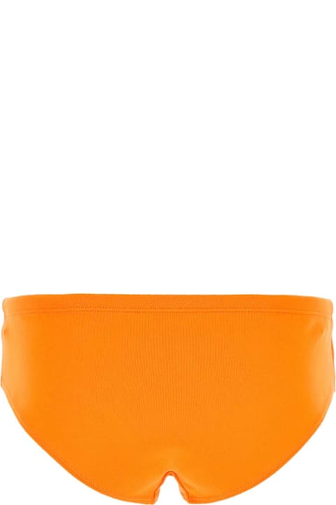 Sale for Women Miu Miu Fluo Orange Stretch Nylon Bikini Bottom