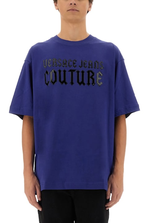 Homeware Versace Jeans Couture Gothic Logo T-shirt