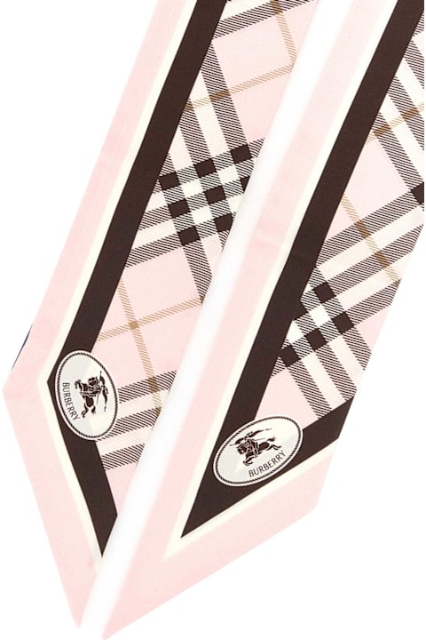 Burberry Embroidered Silk Foulard