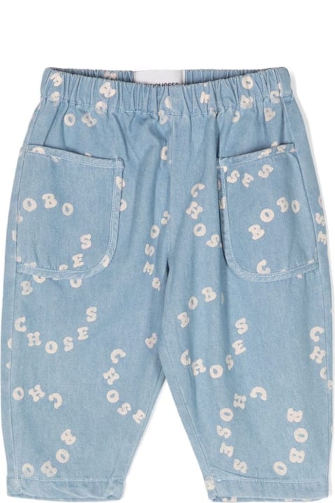 Bottoms for Baby Girls Bobo Choses Bobo Choses Jeans Blue
