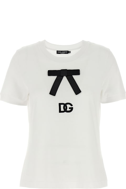 Dolce & Gabbana Clothing for Women Dolce & Gabbana Bow T-shirt