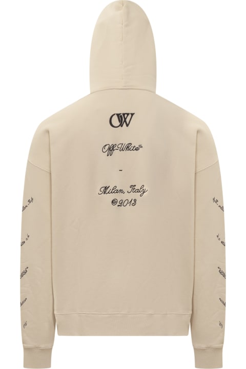 Off-White Fleeces & Tracksuits for Men Off-White 23 Logo Printed Drawstring Hoodie