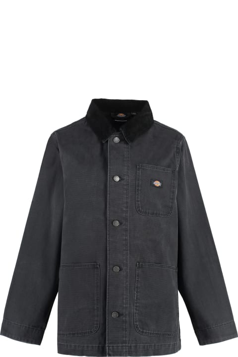 Dickies Coats & Jackets for Women Dickies Button-front Cotton Jacket