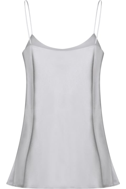 Herno Underwear & Nightwear for Women Herno Grey Satin Blouse