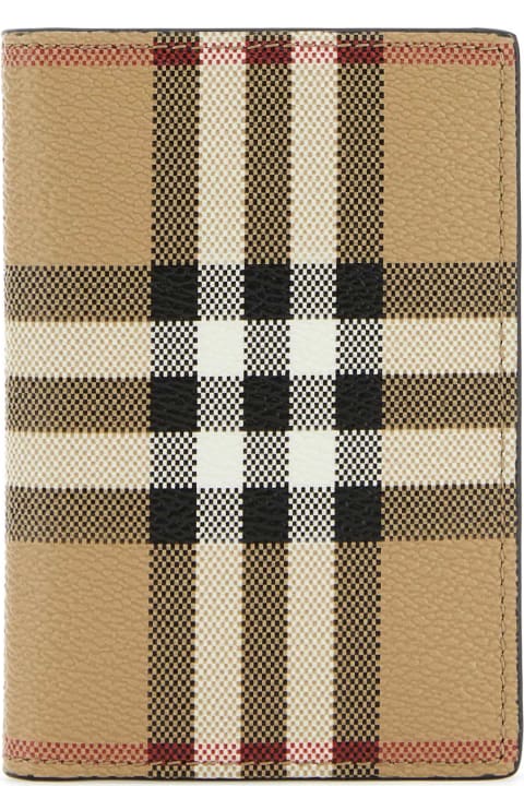 Burberry Accessories for Men Burberry Printed Canvas Cardholder