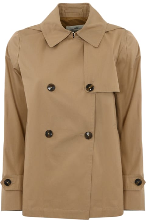 Homeware Herno Cotton Gabardine Raincoat