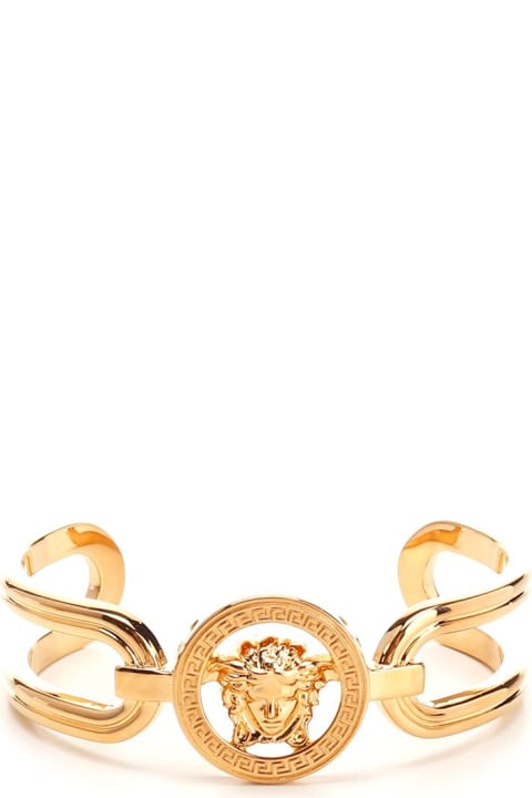 メンズ Versaceのブレスレット Versace 'medusa' Cuff Bracelet