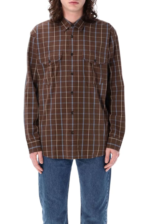 Filson Shirts for Men Filson Washed Feather Cloth Shirt