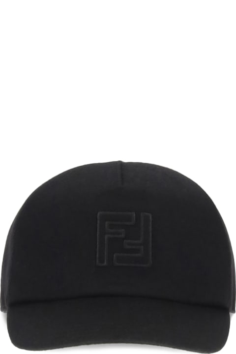 أدوات منزلية Fendi Wool Baseball Hat
