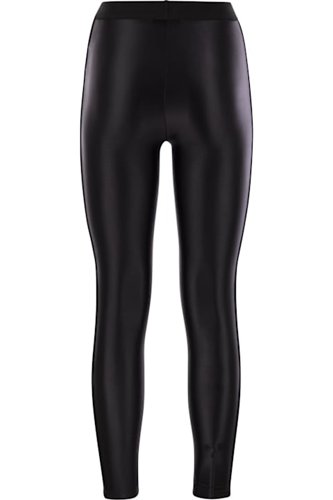 Elisabetta Franchi Pants & Shorts for Women Elisabetta Franchi Logoed Elastic Shiny Leggings