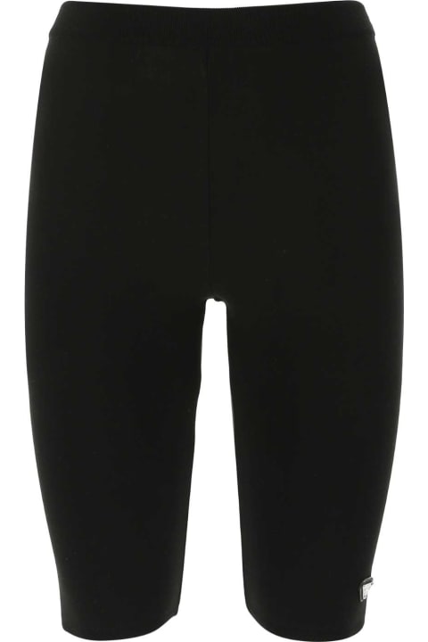Pants & Shorts for Women Prada Black Viscose Blend Leggings