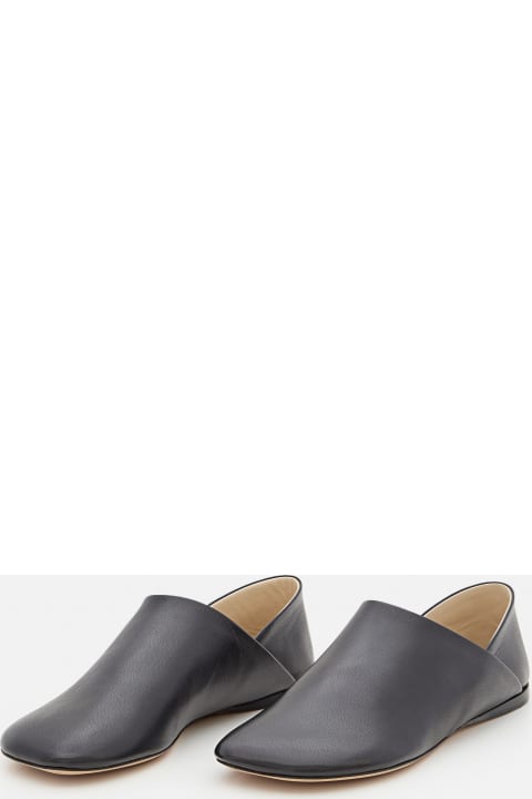 Flat Shoes for Women Loewe Loewe Toy Leather Slippers
