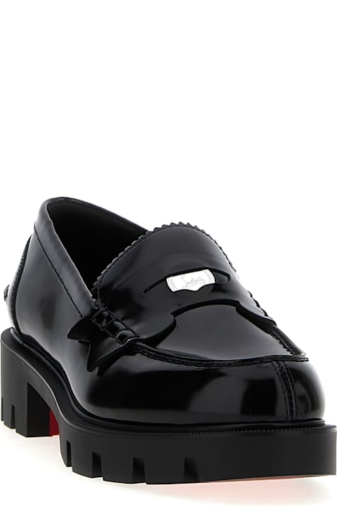 Christian Louboutin Flat Shoes for Women Christian Louboutin 'penny Lug' Loafers