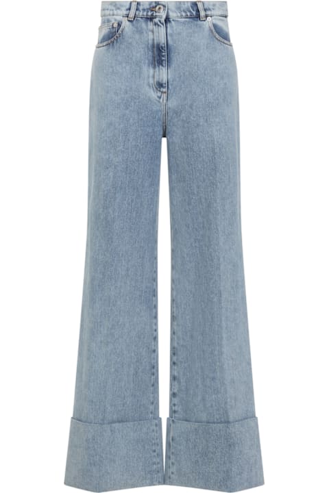 Lanvin Pants & Shorts for Women Lanvin Wide Leg Pants