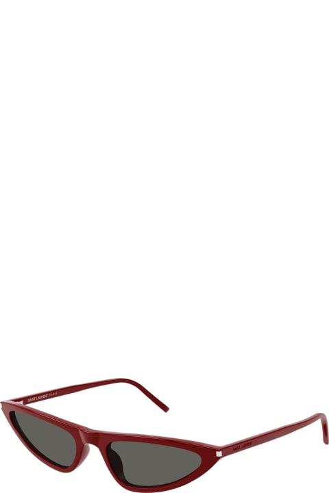 ウィメンズ アイウェア Saint Laurent Eyewear Sl 703 Linea Classic 004 Red Sunglasses