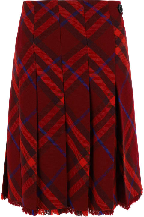 Burberry Skirts for Women Burberry Midi Skirt