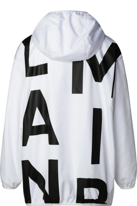 Coats & Jackets for Boys Balmain Logo Printed Hooded Jacket