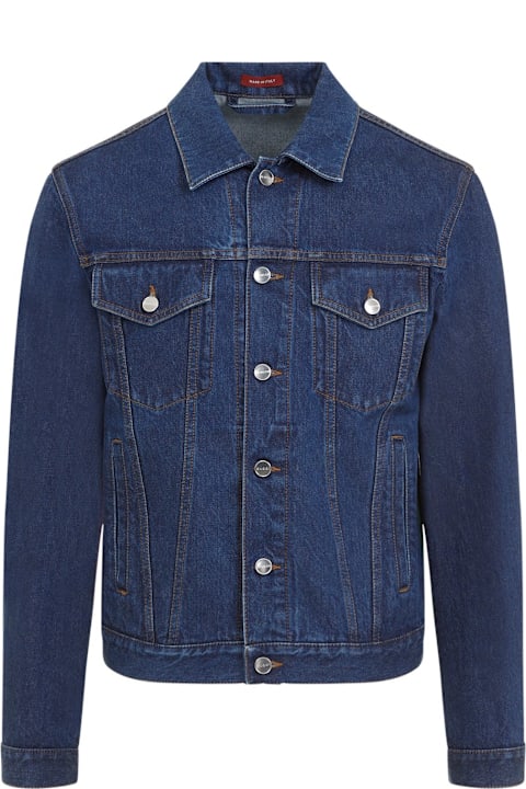 Gucci Coats & Jackets for Men Gucci Collared Button-up Denim Jacket