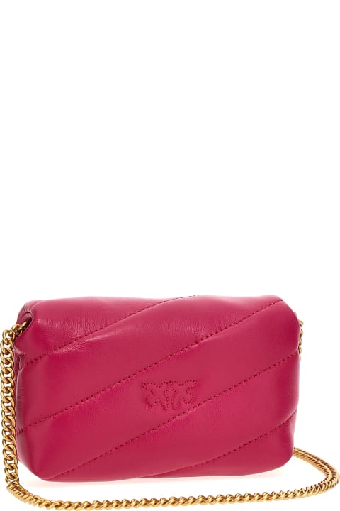 Pinko Shoulder Bags for Women Pinko 'love Micro Puff' Crossbody Bag