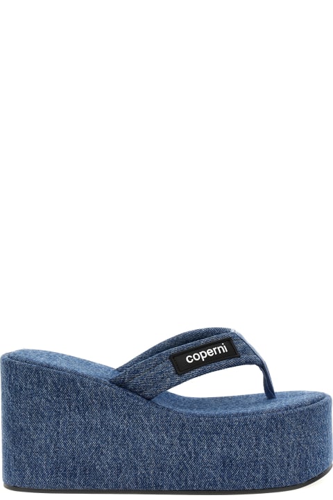 Coperni for Women Coperni 'branded Wedge' Sandals