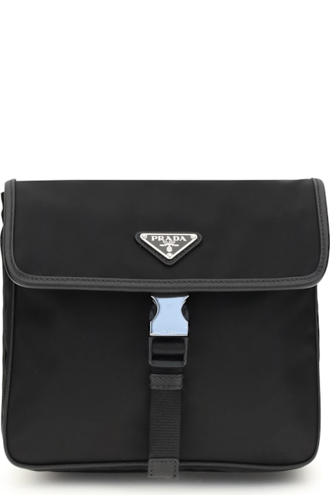 Homeware Prada Re-nylon And Saffiano Shoulder Bag