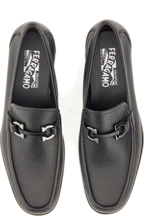 Ferragamo Shoes for Men Ferragamo Moccasin Ornament Gancini