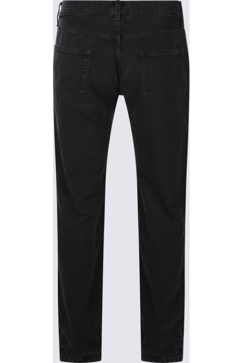 Jeans for Men Saint Laurent Black Cotton Denim Jeans