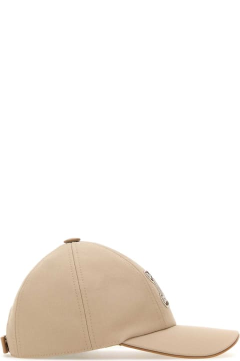 Hats for Women Max Mara Sand Cotton Libero Baseball Cap